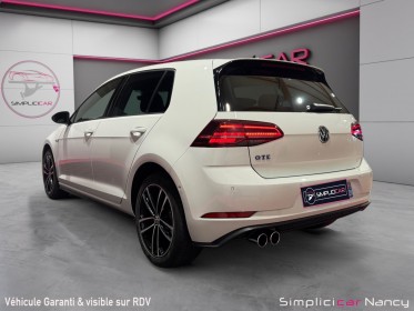 Volkswagen golf 1.4 tsi 150 hybride rechargeable dsg6 gte carplay origine france garantie 12 mois occasion simplicicar nancy...