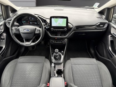 Ford fiesta 1.5 tdci 85 ch bvm6 titanium - carplay - radar ar - clim auto occasion simplicicar rennes simplicicar...