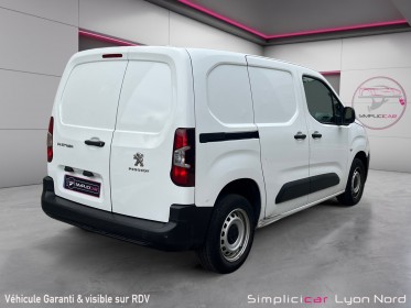 Peugeot partner fourgon standard 650 kg bluehdi 100 ss bvm6 premium occasion simplicicar lyon nord simplicicar simplicibike...