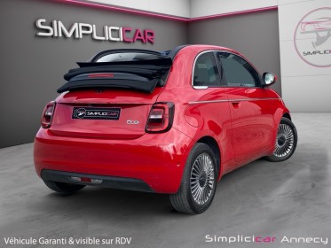 Fiat 500 nouvelle my22 serie 1 step 2 e 118 ch icône - garantie constructeur occasion simplicicar annecy simplicicar...