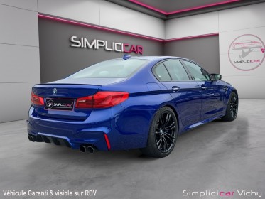 Bmw m5 f90 600 ch bva8 caméra 360° toit ouvrant siéges chauffants garantie 12 mois occasion simplicicar vichy simplicicar...