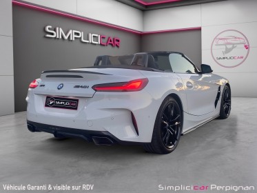 Bmw z4 g29 m40i 340 ch bva8 m performance - suivi complet, harman kardon, affichage tête haute - garantie 12 mois occasion...