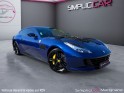 Ferrari gtc4 lusso v12 bleu tour de france  interieur rosso ferrari carnet ferrari visible en agence occasion simplicicar...