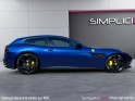 Ferrari gtc4 lusso v12 bleu tour de france  interieur rosso ferrari carnet ferrari visible en agence occasion simplicicar...