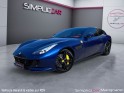 Ferrari gtc4 lusso v12 bleu tour de france  interieur rosso ferrari carnet ferrari visible en agence occasion simplicicar...