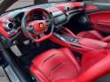 Ferrari gtc4 lusso v12 bleu tour de france  interieur rosso ferrari carnet ferrari visible en agence occasion simplicicar...