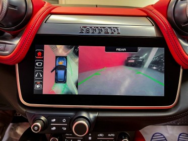 Ferrari gtc4 lusso v12 bleu tour de france  interieur rosso ferrari carnet ferrari visible en agence occasion simplicicar...