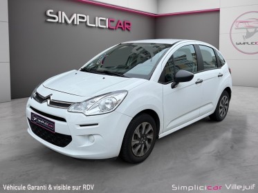 Citroen c3 2014 1.2 vti 82 ch confort, radio, entretien citroën, garantie 12 mois occasion simplicicar villejuif ...
