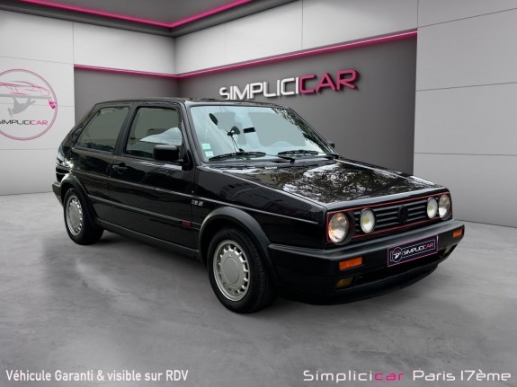 Volkswagen golf 1.8i-16v gti - 16s 2 eme main a occasion paris 17ème (75)(porte maillot) simplicicar simplicibike france