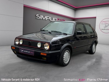 Volkswagen golf 1.8i-16v gti - 16s 2 eme main a occasion paris 17ème (75)(porte maillot) simplicicar simplicibike france