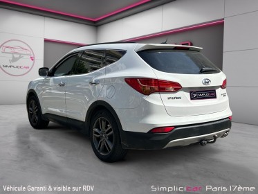 Hyundai santa fe 2.2 crdi 197 4wd pack premium limited 7pl - garantie 12 mois occasion paris 17ème (75)(porte maillot)...