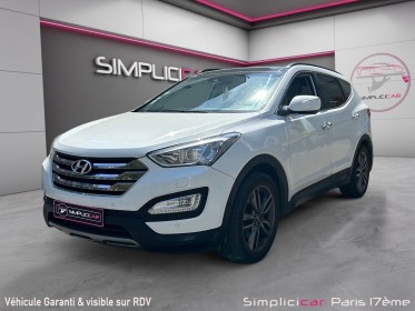 Hyundai santa fe 2.2 crdi 197 4wd pack premium limited 7pl - garantie 12 mois occasion paris 17ème (75)(porte maillot)...