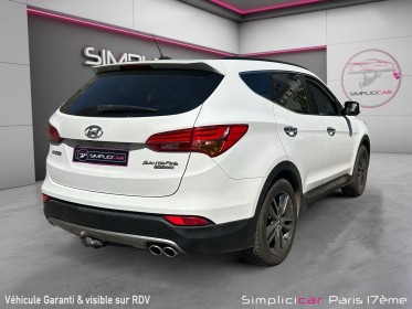Hyundai santa fe 2.2 crdi 197 4wd pack premium limited 7pl - garantie 12 mois occasion paris 17ème (75)(porte maillot)...