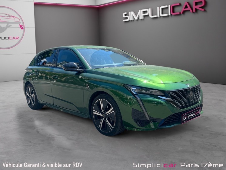 Peugeot 308 phev 225 e-eat8 gt garantie 12 mois occasion paris 17ème (75)(porte maillot) simplicicar simplicibike france