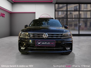 Volkswagen tiguan 2.0 tdi 150 dsg7 black r-line occasion paris 17ème (75)(porte maillot) simplicicar simplicibike france