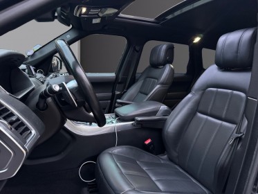 Land rover range rover sport 404 ch/ tout entretien land rover/ toit ouvrant/ son meridian/ siege electrique/ boite a gant......