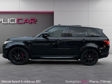 Land rover range rover sport 404 ch/ tout entretien land rover/ toit ouvrant/ son meridian/ siege electrique/ boite a gant......