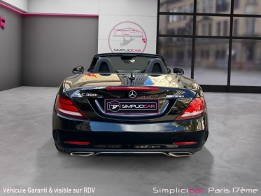 Mercedes classe slc 300 9g-tronic fascination-volant a droite- garantie 12 mois. occasion paris 17ème (75)(porte maillot)...