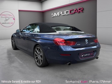 Bmw serie 6 cab f12 640d 313ch xdrive 158g excellis a/entretien complet bmw/bang olufsen/siege chauffant/garantie 12 mois...