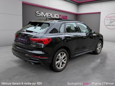 Audi q3 q3 40 tfsi 190 ch s tronic 7 quattro s line - toit ouvrant - car play - garantie 12 mois occasion paris 17ème...