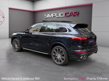 Porsche cayenne 3.0 v6 416 ch s e-hybrid  rechargeable tiptronic a/ full entretient porsche / burmeister / cuir etendu...