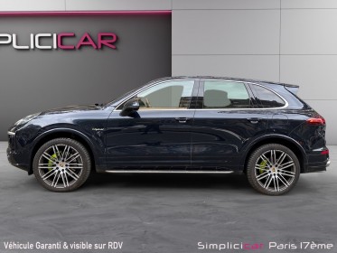 Porsche cayenne 3.0 v6 416 ch s e-hybrid  rechargeable tiptronic a/ full entretient porsche / burmeister / cuir etendu...