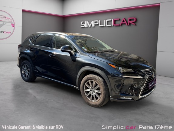 Lexus nx 300h 2.5 hybride  pack business/ regulateur adaptatif / carplay / sieges av chauffant occasion paris 17ème...
