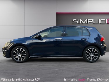 Volkswagen golf 1.6 tdi 110 bluemotion technology fap dsg7 carat garantie 12 mois occasion paris 17ème (75)(porte maillot)...