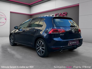 Volkswagen golf 1.6 tdi 110 bluemotion technology fap dsg7 carat garantie 12 mois occasion paris 17ème (75)(porte maillot)...