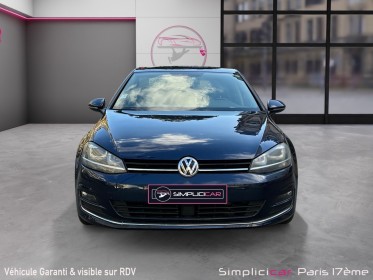 Volkswagen golf 1.6 tdi 110 bluemotion technology fap dsg7 carat garantie 12 mois occasion paris 17ème (75)(porte maillot)...