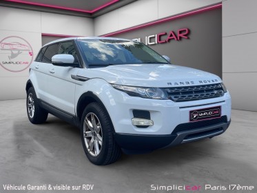 Land-rover range rover evoque prestige / garantie 12 mois occasion paris 17ème (75)(porte maillot) simplicicar simplicibike...
