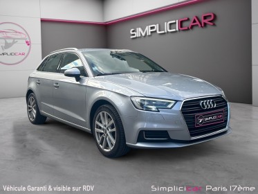 Audi a3 sportback 30 tfsi 116 s tronic 7 design -sieges chauffants-car play-garantie 12 mois occasion paris 17ème (75)(porte...