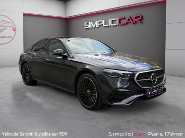 Mercedes classe e 300 e 9g-tronic amg line/garantie 2 ans mercedes europe occasion paris 17ème (75)(porte maillot)...