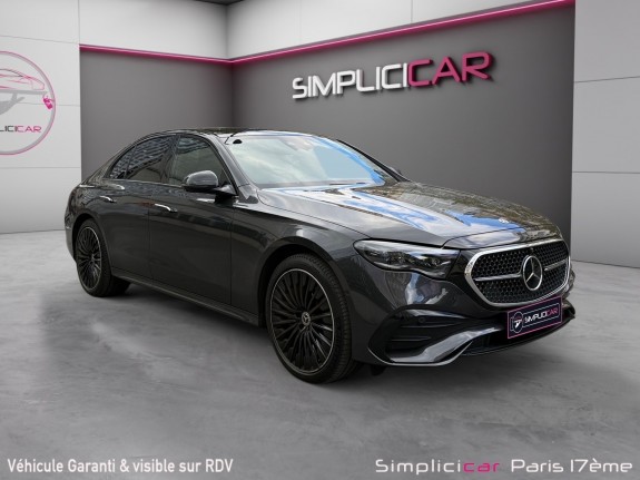 Mercedes classe e 300 e 9g-tronic amg line/garantie 2 ans mercedes europe occasion paris 17ème (75)(porte maillot)...