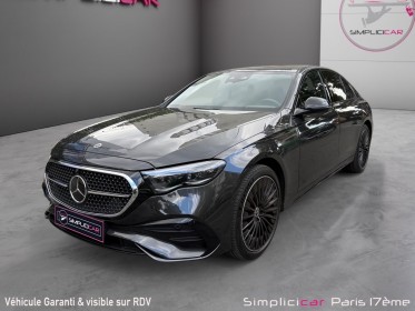 Mercedes classe e 300 e 9g-tronic amg line/garantie 2 ans mercedes europe occasion paris 17ème (75)(porte maillot)...