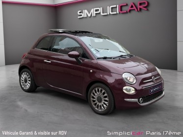 Fiat 500 serie 4 0.9 85 ch twinair ss dualogic club/ radar de recul / toit ouvrant panoramique / garantie 12 mois occasion...