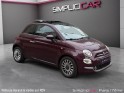 Fiat 500 serie 4 0.9 85 ch twinair ss dualogic club/ radar de recul / toit ouvrant panoramique / garantie 12 mois occasion...