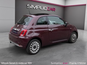 Fiat 500 serie 4 0.9 85 ch twinair ss dualogic club/ radar de recul / toit ouvrant panoramique / garantie 12 mois occasion...
