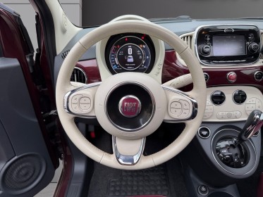 Fiat 500 serie 4 0.9 85 ch twinair ss dualogic club/ radar de recul / toit ouvrant panoramique / garantie 12 mois occasion...