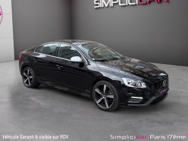 Volvo s60 d3 150 ch stopstart geartronic 6 r-design/ radar de recul / bluethooth / garantie 12 mois occasion paris 17ème...
