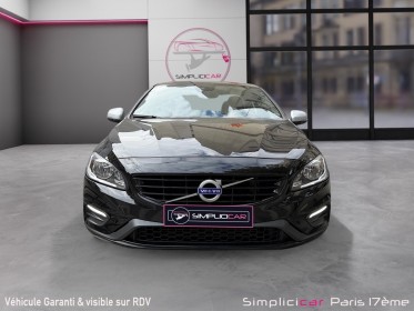Volvo s60 d3 150 ch stopstart geartronic 6 r-design/ radar de recul / bluethooth / garantie 12 mois occasion paris 17ème...