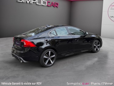 Volvo s60 d3 150 ch stopstart geartronic 6 r-design/ radar de recul / bluethooth / garantie 12 mois occasion paris 17ème...