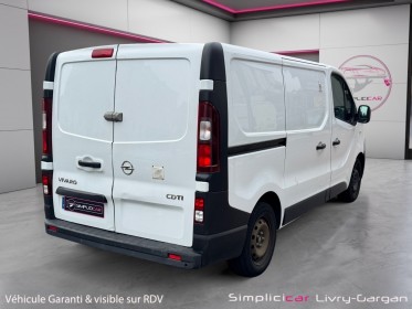 Opel vivaro fourgon gn f2900 l2h1 1.6 cdti 120 ch pack clim occasion simplicicar livry gargan simplicicar simplicibike france