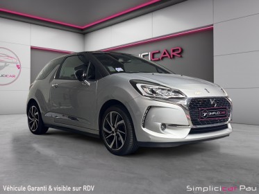 Ds ds 3 puretech 110 ss bvm5 so chic occasion simplicicar pau simplicicar simplicibike france
