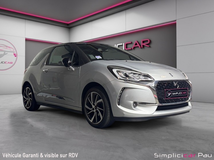 Ds ds 3 puretech 110 ss bvm5 so chic occasion simplicicar pau simplicicar simplicibike france Ds ds 3 puretech 110 ss bvm5 so chic occasion simplicicar pau simplicicar simplicibike france