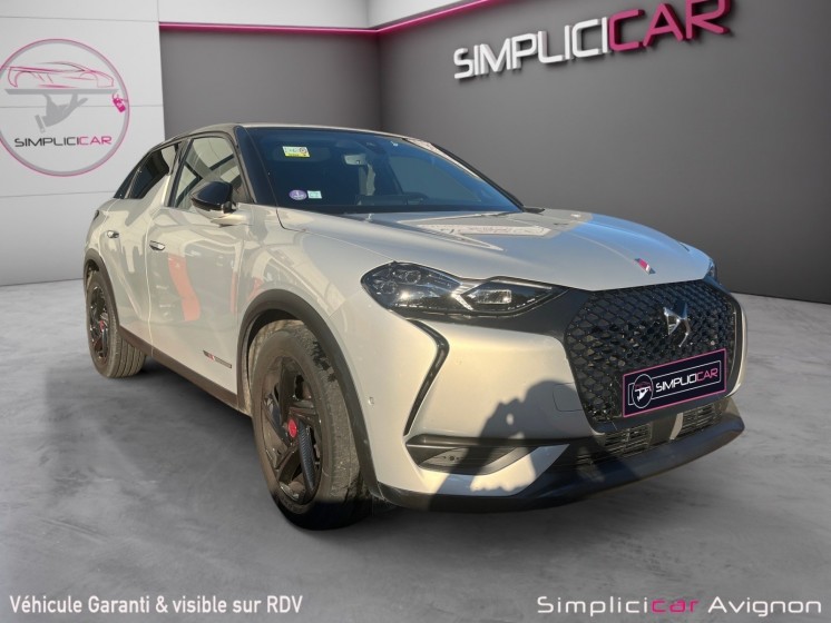Ds ds3 crossback 1.2 puretech 130 7cv performance line occasion avignon (84) simplicicar simplicibike france