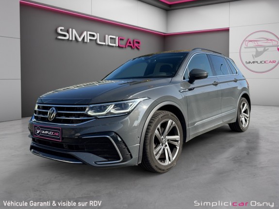 Volkswagen tiguan 2.0 tdi 150ch dsg7 r-line full entretien vw occasion osny simplicicar simplicibike france