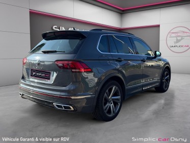Volkswagen tiguan 2.0 tdi 150ch dsg7 r-line full entretien vw occasion osny simplicicar simplicibike france