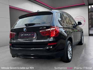 Bmw x3 f25 lci sdrive18d 150ch lounge plus occasion paris 17ème (75)(porte maillot) simplicicar simplicibike france