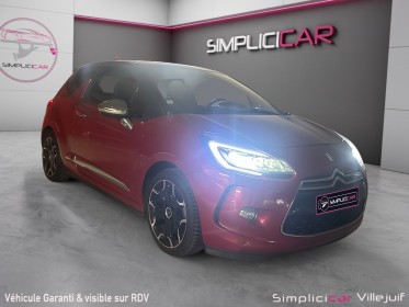 Citroen ds3 bluehdi 120 sport chic, garantie 12 mois, caméra de recul, régulateur / limiteur occasion simplicicar villejuif...